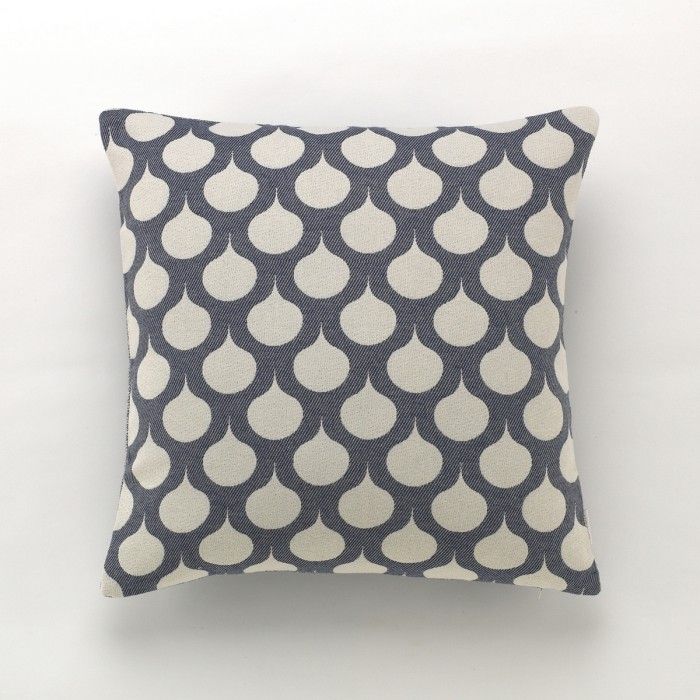 Funda cojín Astún color azul - Qutun - 50x50 cm