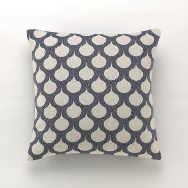 Funda cojín Astún color azul - Qutun - 50x50 cm