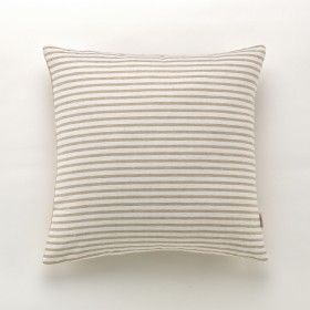 Funda cojín Jaca color piedra - Qutun - 50x50 cm