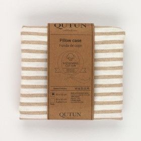 Funda cojín Jaca color piedra - Qutun - Presentación