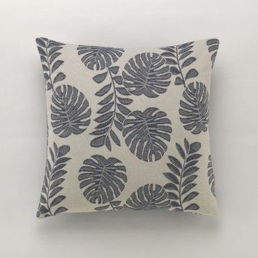 Funda cojín Ordesa color azul - Qutun - 50x50 cm