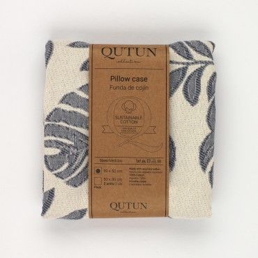 Funda cojín Ordesa color azul - Qutun - Presentación