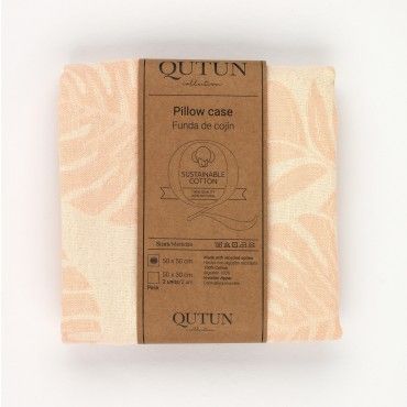 Funda cojín Ordesa color rosa - Qutun - Presentación