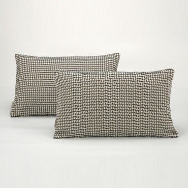 Funda cojín Beret color azul - Qutun - 30x50 cm