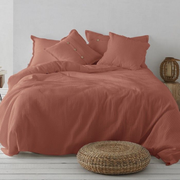 Dúo Funda Nórdica Terracota