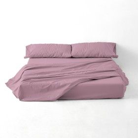 Juego de sábanas liso cuarzo  portada