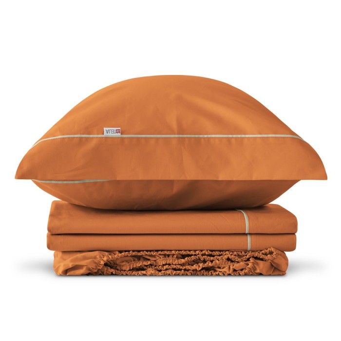 Juego de sábanas algodón 144 hilos mango bodegón