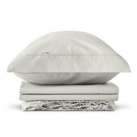 Juego de sábanas algodón 144 hilos crema bodegón