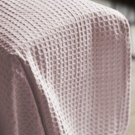 Funda de cojín Banús Rosa detalle tejido