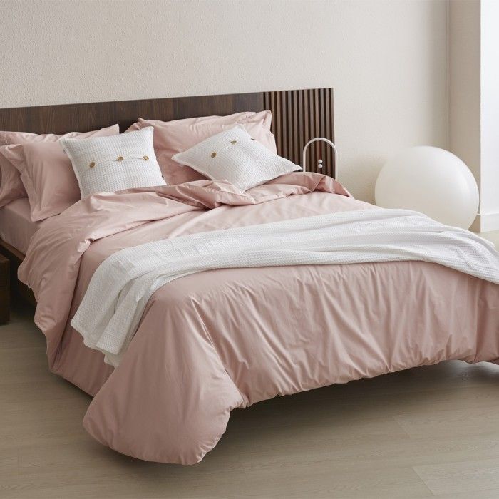 Look Funda nórdica percal Nude + Banús blanco