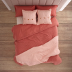 Look Funda Nordica Banús Terracota + Banús rosa (Cama 150)