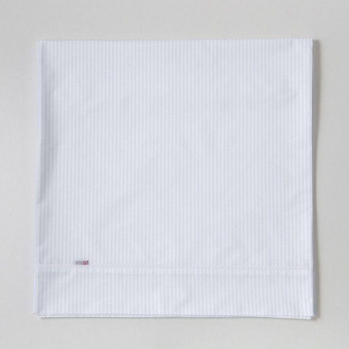 Encimera plegada listada blanco