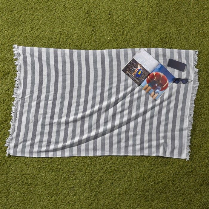 Fouta Deià Rizo Estelia Gris