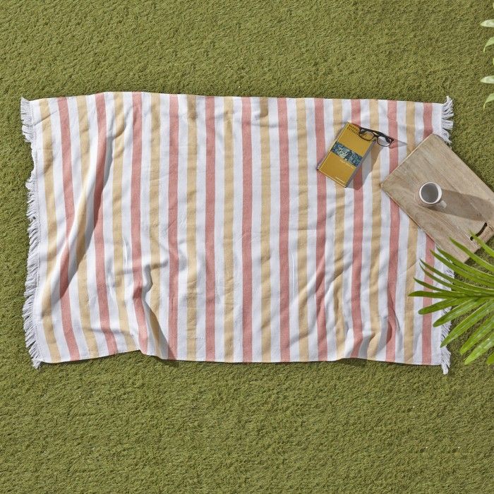 Fouta Deià Rizo Estelia Naranja