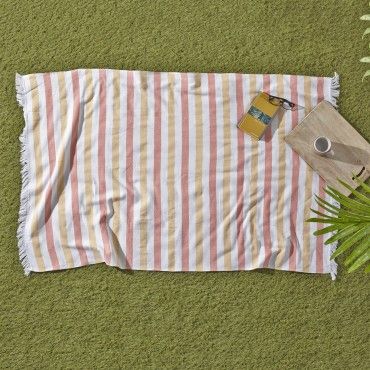 Fouta Deià Rizo Estelia Naranja