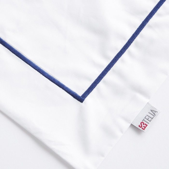 Detalle zahora azul-blanco