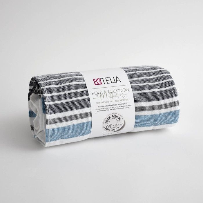 Fouta Vera Gris paquete