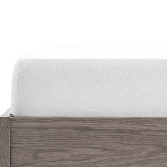 Bajera Franela a media Blanco