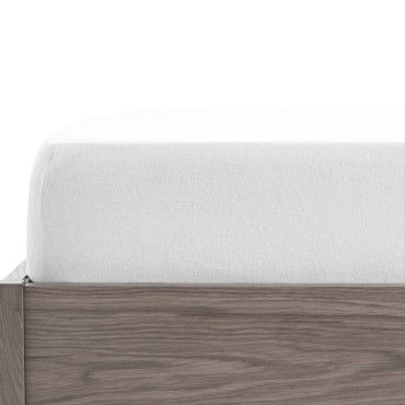 Bajera Franela a media Blanco