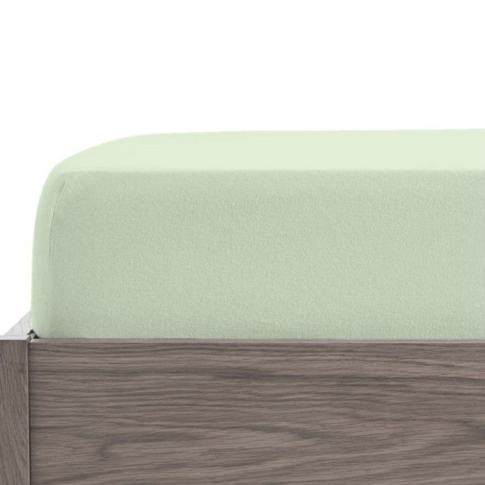 Juego de Sábanas de Franela Liso 100% Algodón  [4 colores]