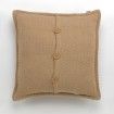 Funda de cojín Maia piedra cojín 50x50 cierre con botones