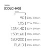 Colcha Tejida Arona [3 colores]