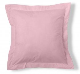 Funda de cojín 50-50 rosa cojín 55x55 con pestaña