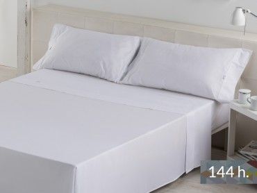 Juego de sábanas algodón hostelería