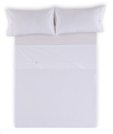 Juego de sábanas algodón hostelería, vista cenital