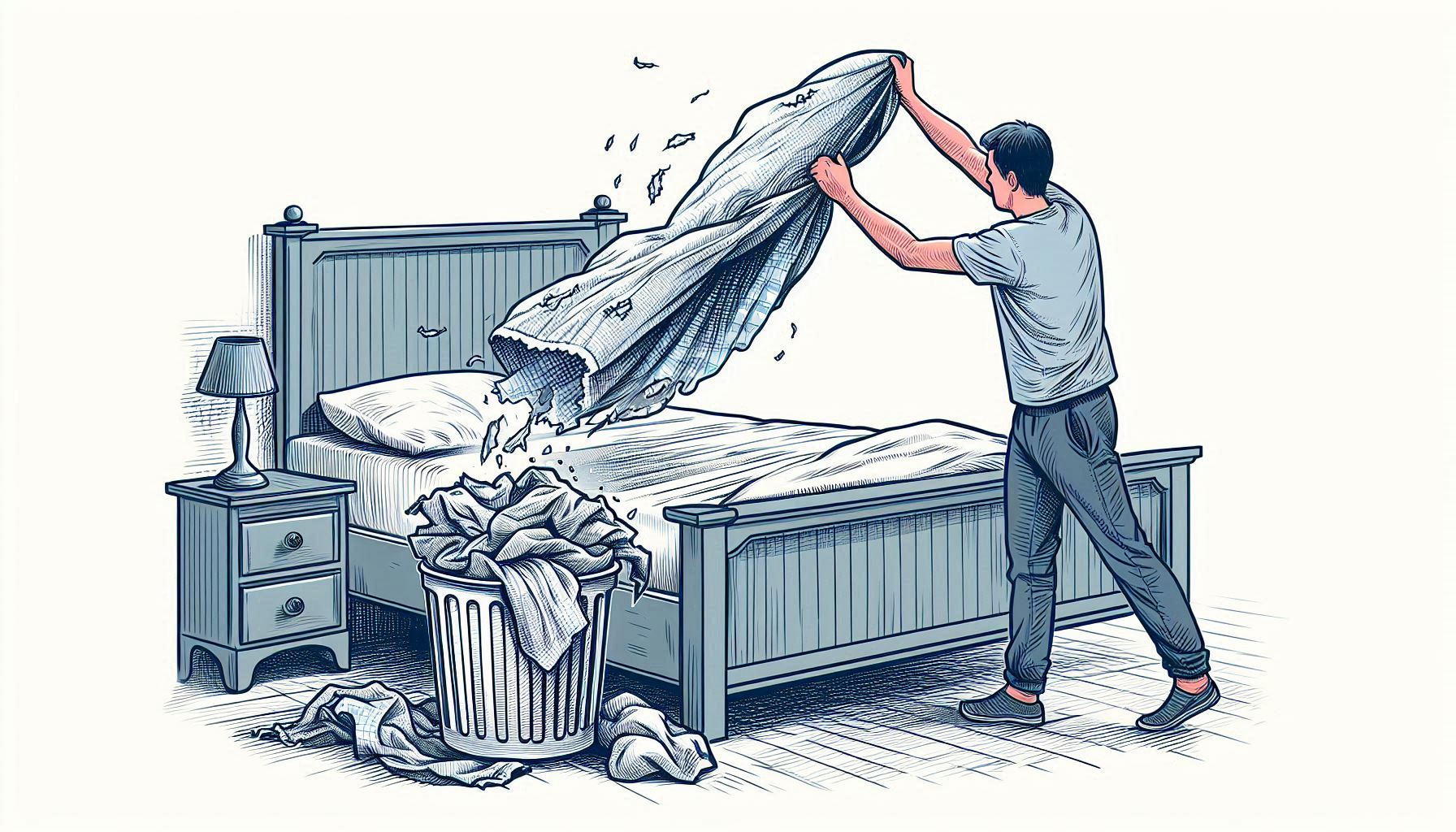 ¿Cada cuánto tiempo debo renovar la ropa de cama?