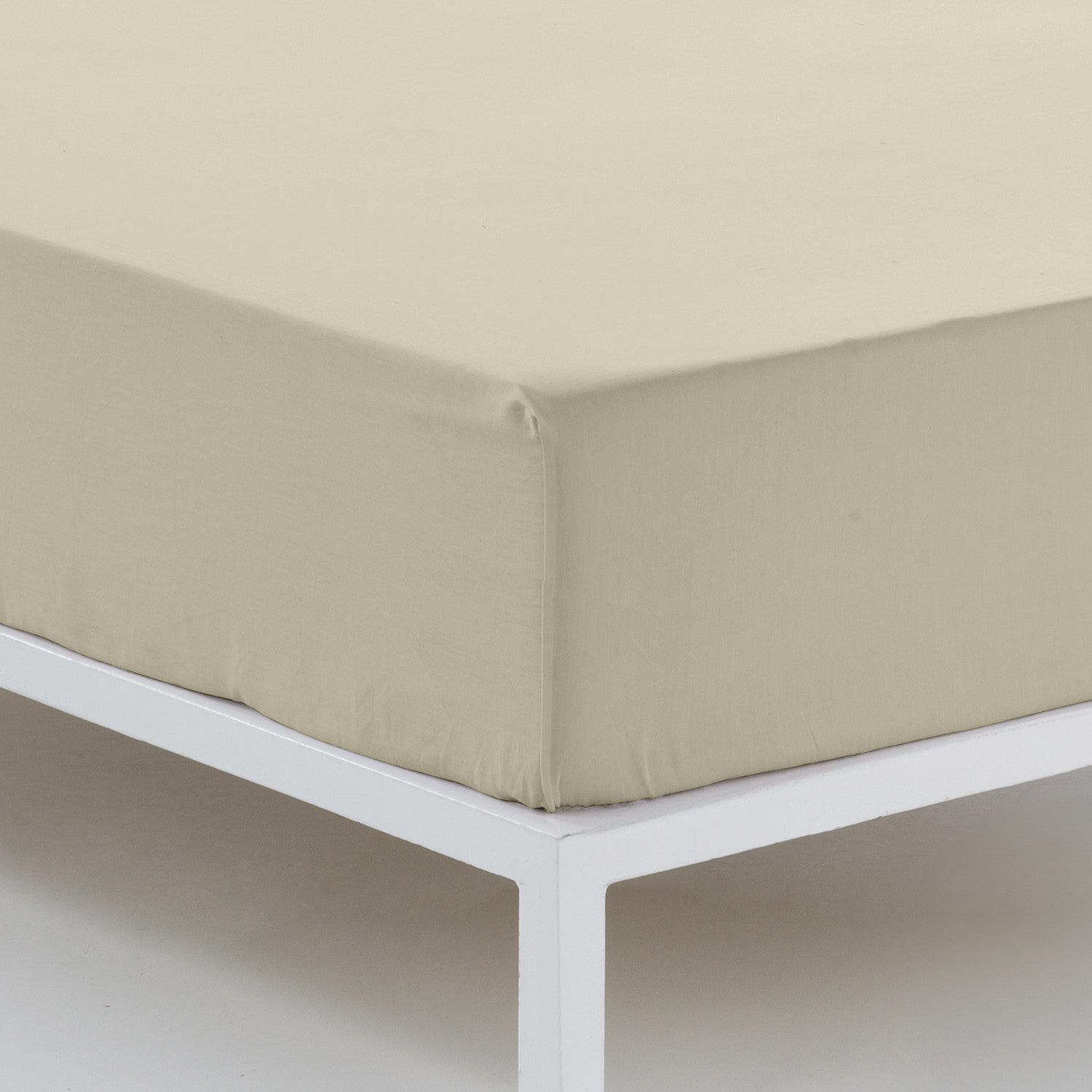 Bajera ajustable algodón beige detalle