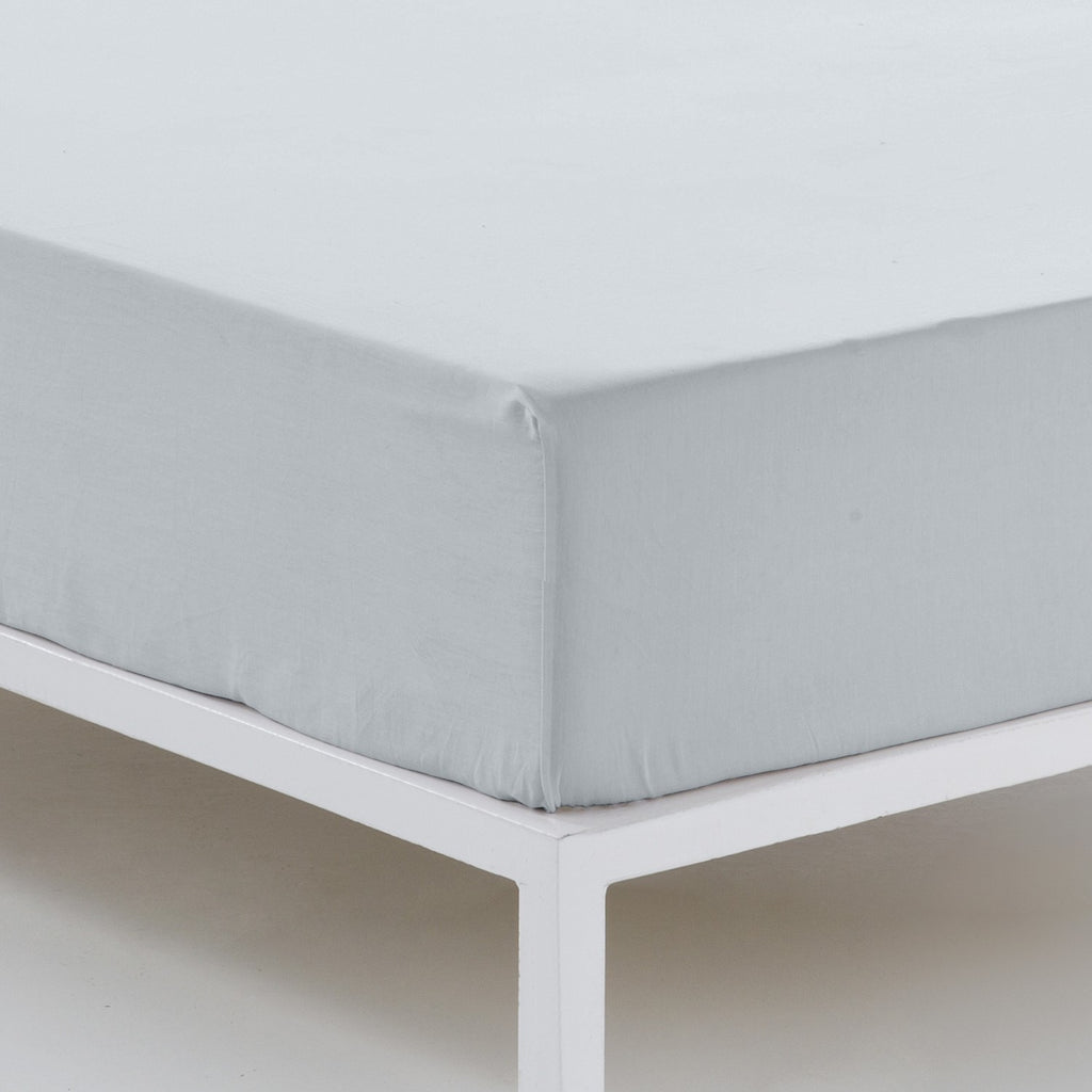 Bajera ajustable algodón gris ártico detalle