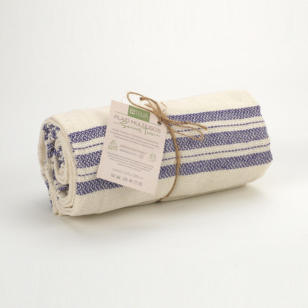 Fouta Maó morado presentación