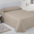 Colcha  Rustico Liso lino escena de cama