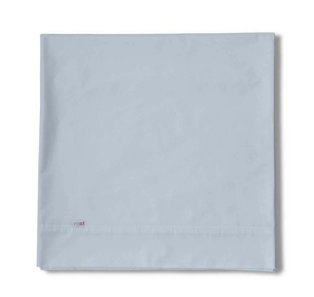 Sábana encimera 50/50 azul celeste producto plegado