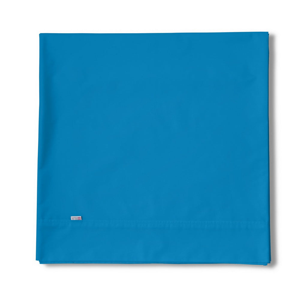 Sábana encimera 50/50 azul producto plegado