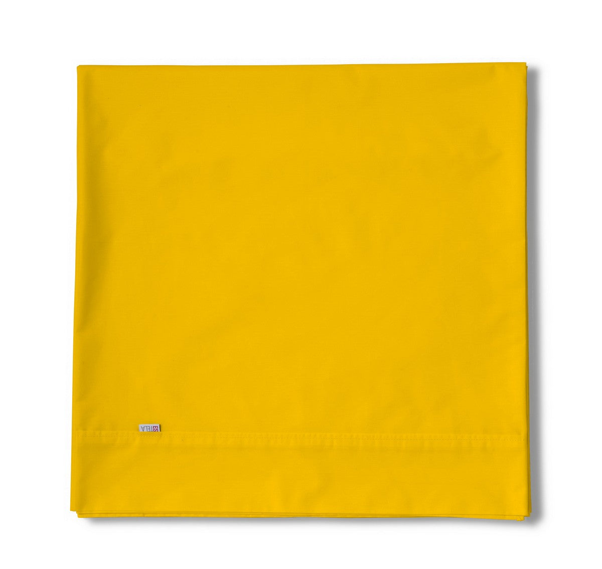 Sábana encimera 50/50 mostaza producto plegado