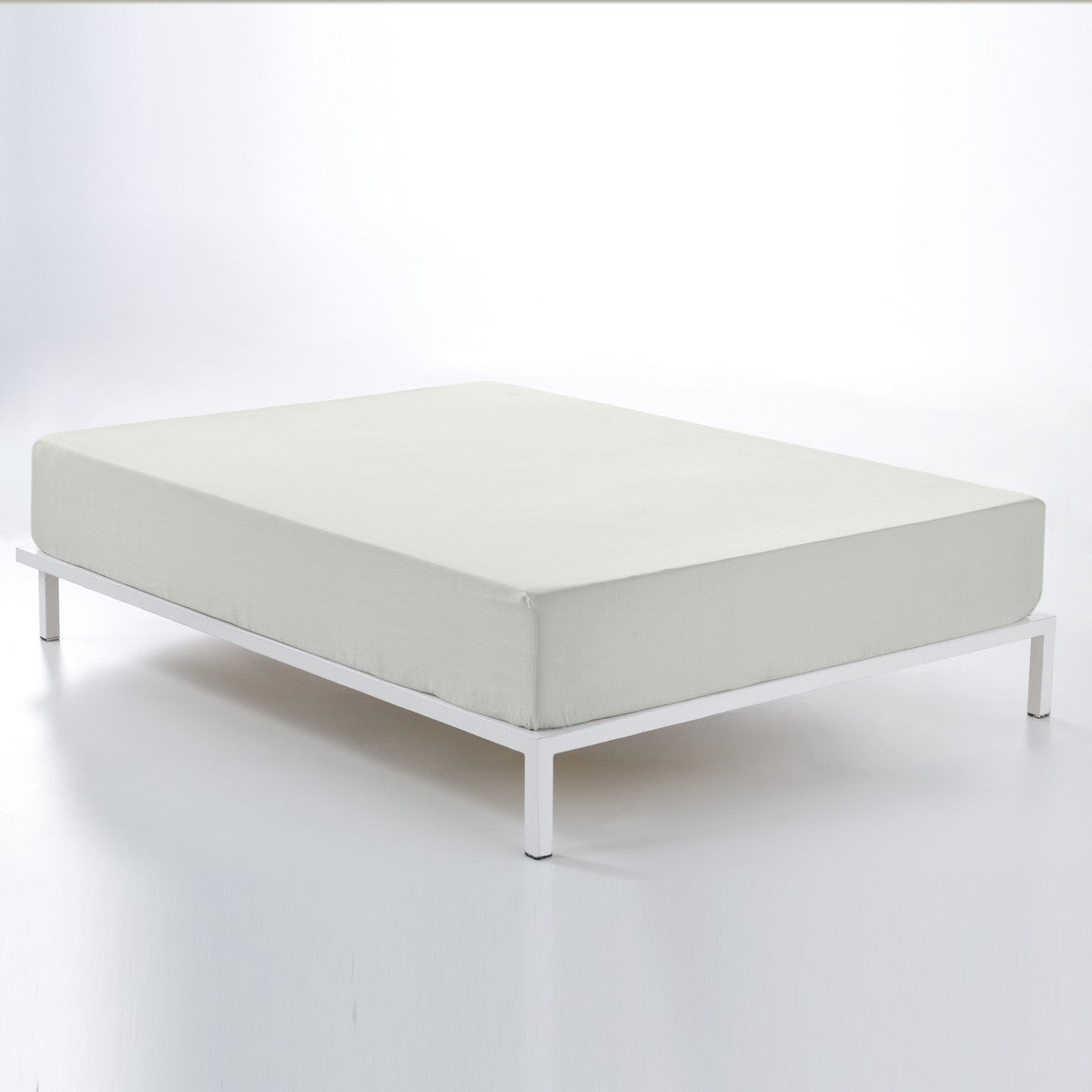 Bajera ajustable percal hueso escena de cama