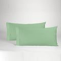 Funda de almohada 50-50 albahaca dos piezas abertura lateral