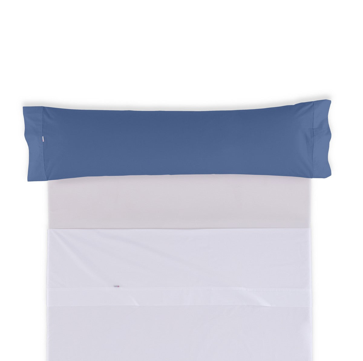 Funda de almohada 50-50 azulón una pieza