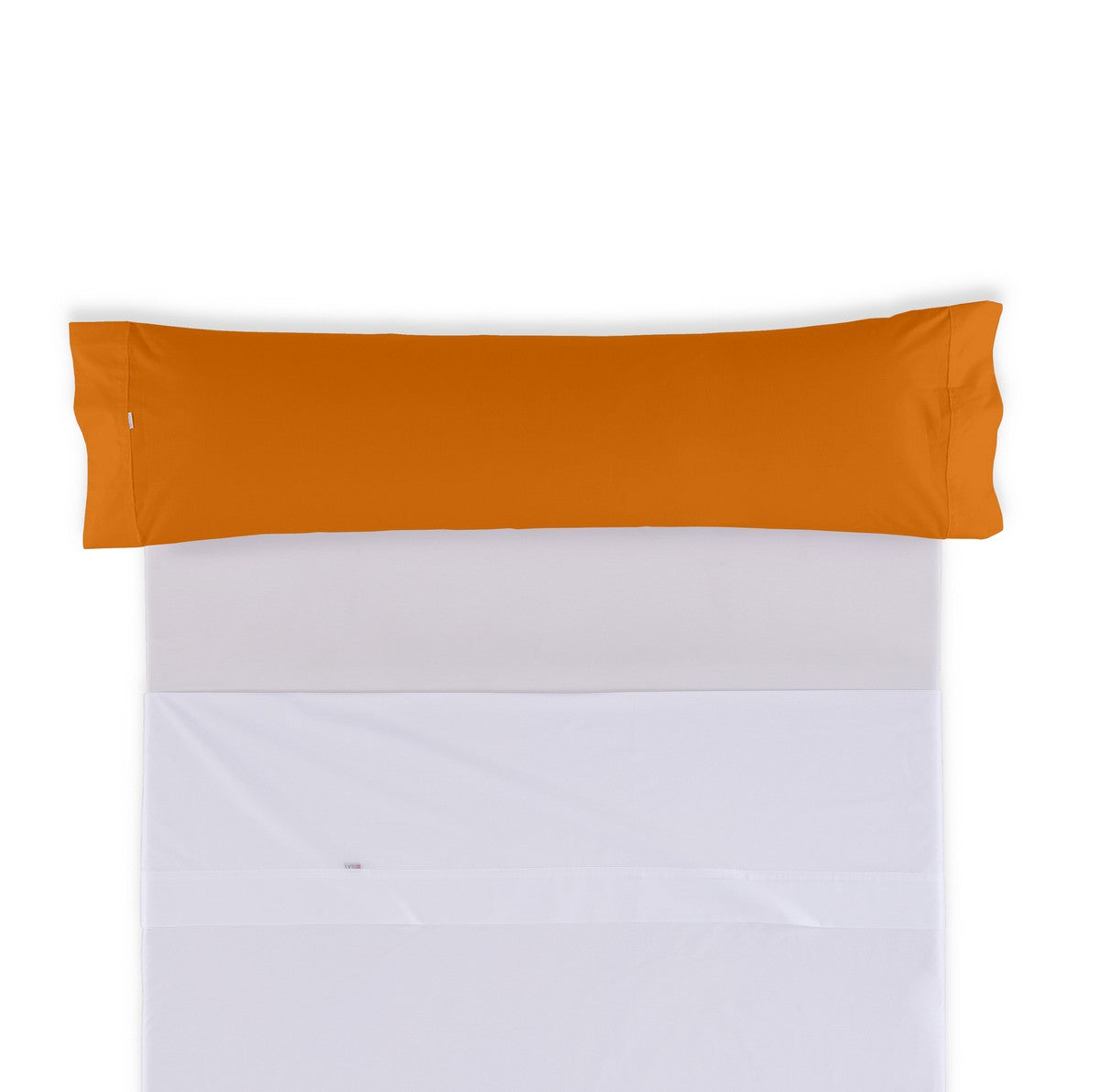 Funda de almohada 50-50 ocre una pieza