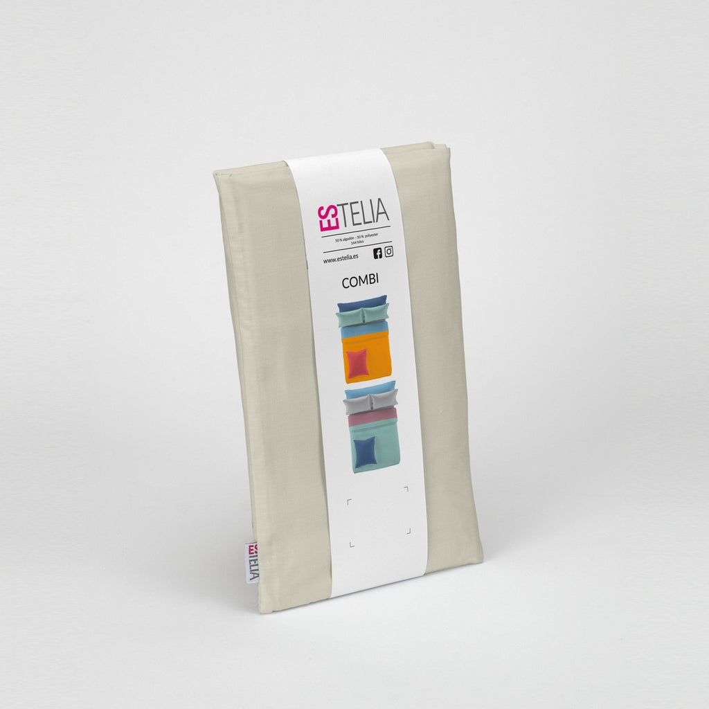 Funda de almohada 50-50 piedra presentación en bolsa de tela