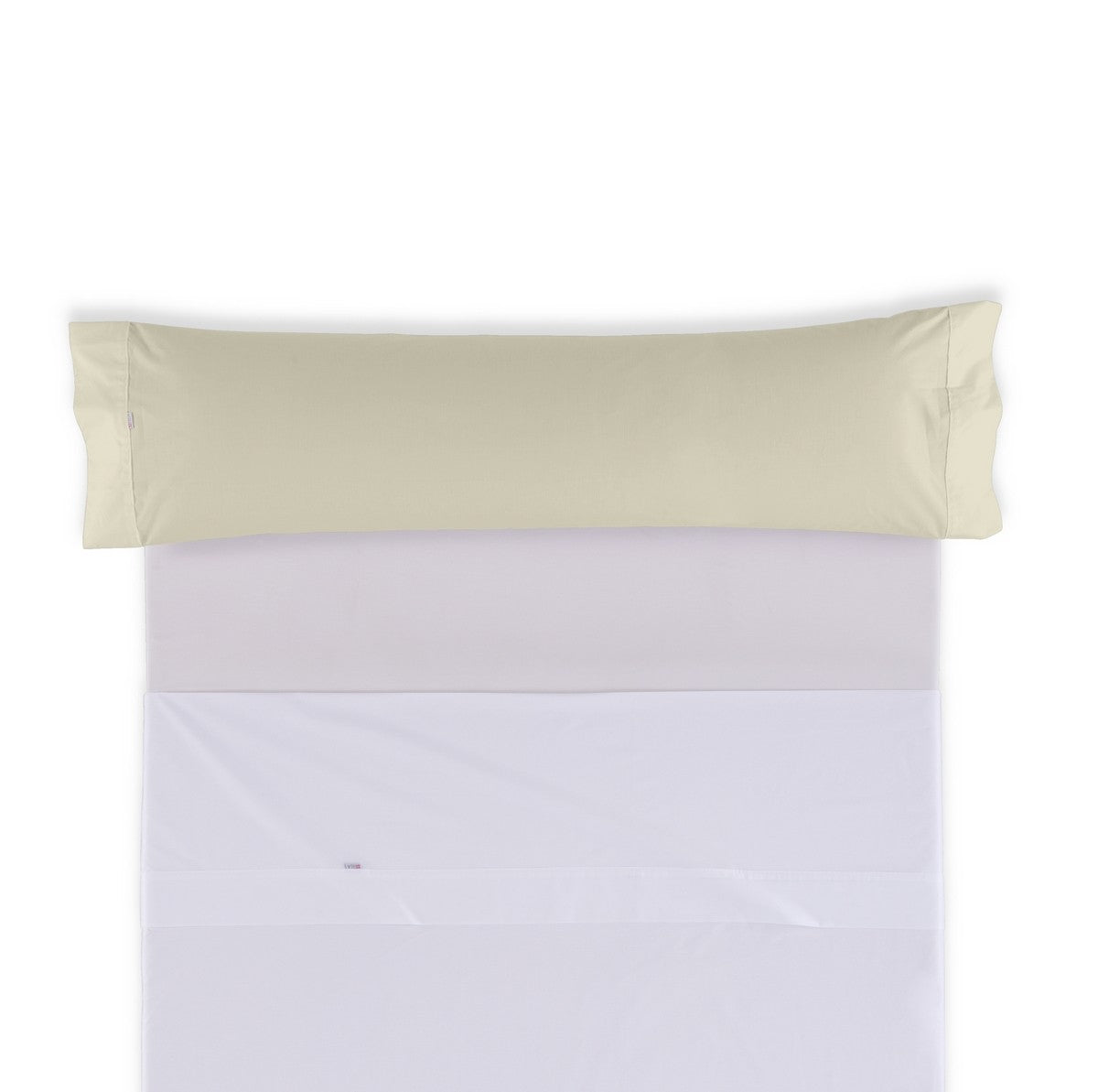 Funda de almohada algodón piedra una pieza