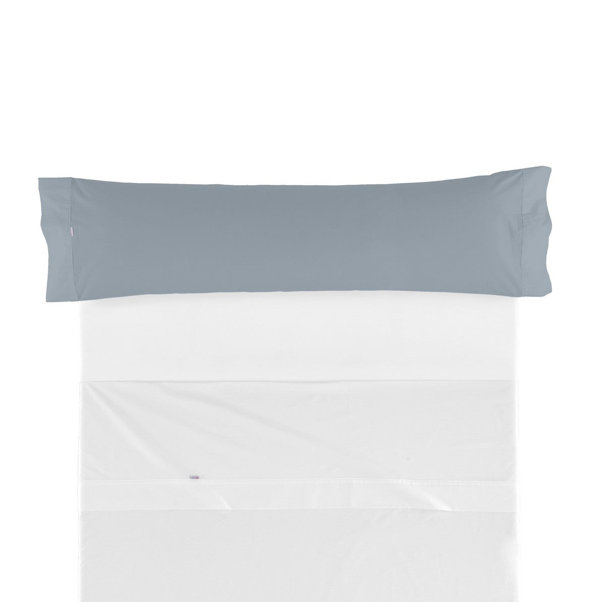Funda de almohada percal acero una pieza