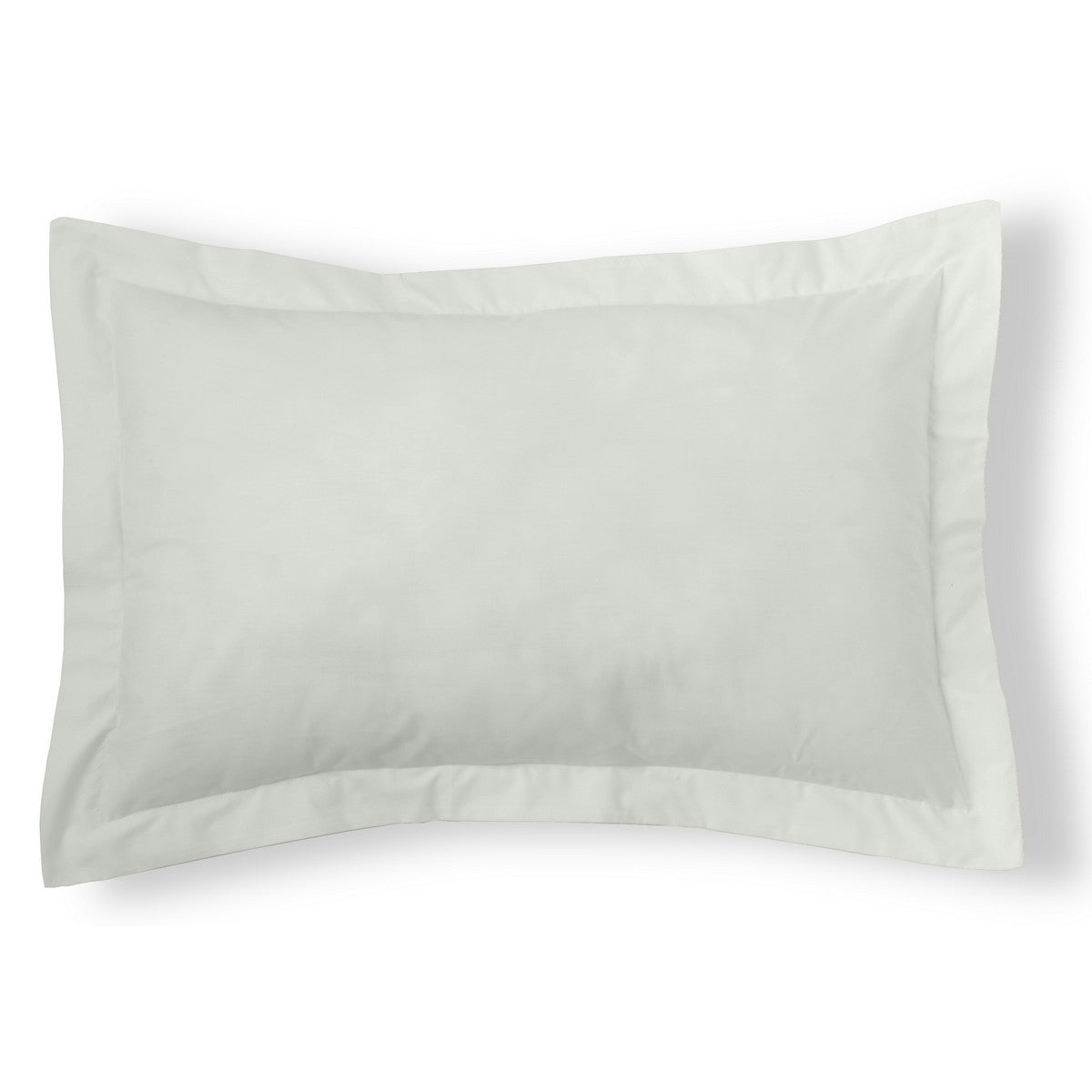 Funda de cojín percal hueso 50x75 cm con pestaña