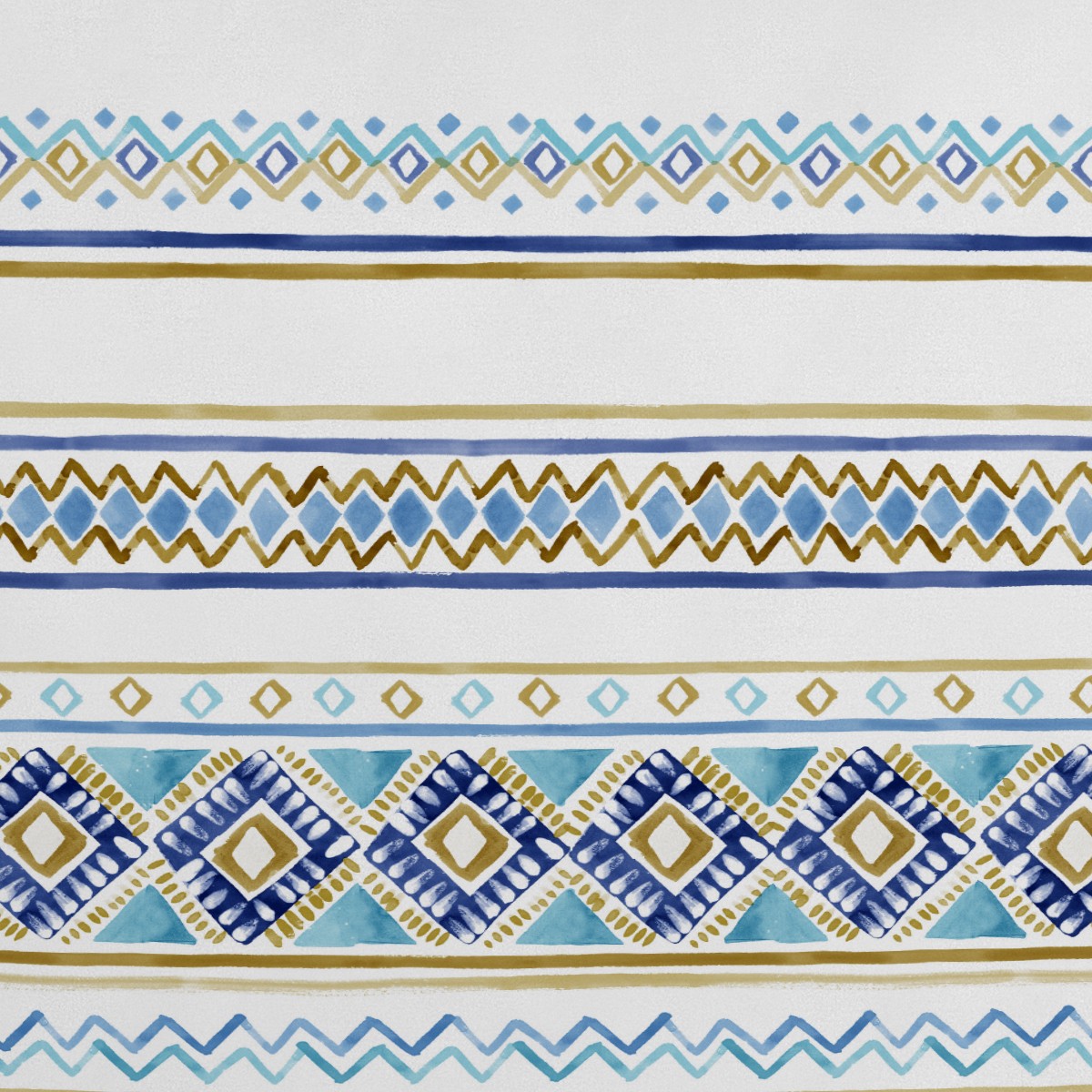 Funda nórdica algodón Vinia azul detalle del diseño