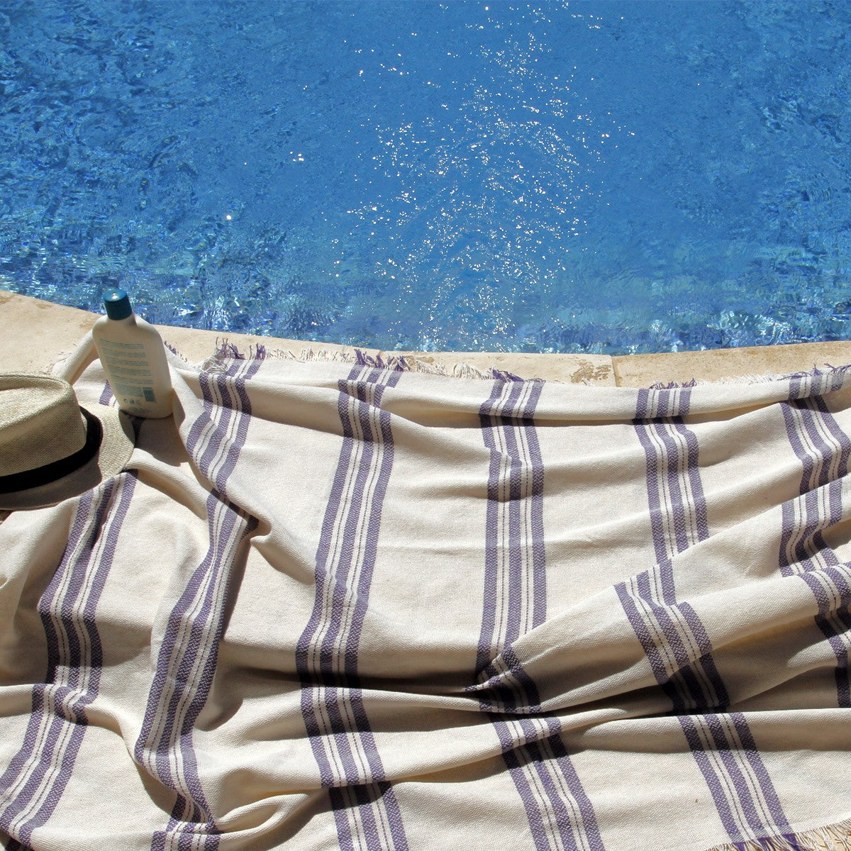 Fouta Maó morado