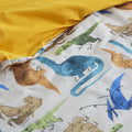 Dúo funda nórdica + almohada saurios detalle