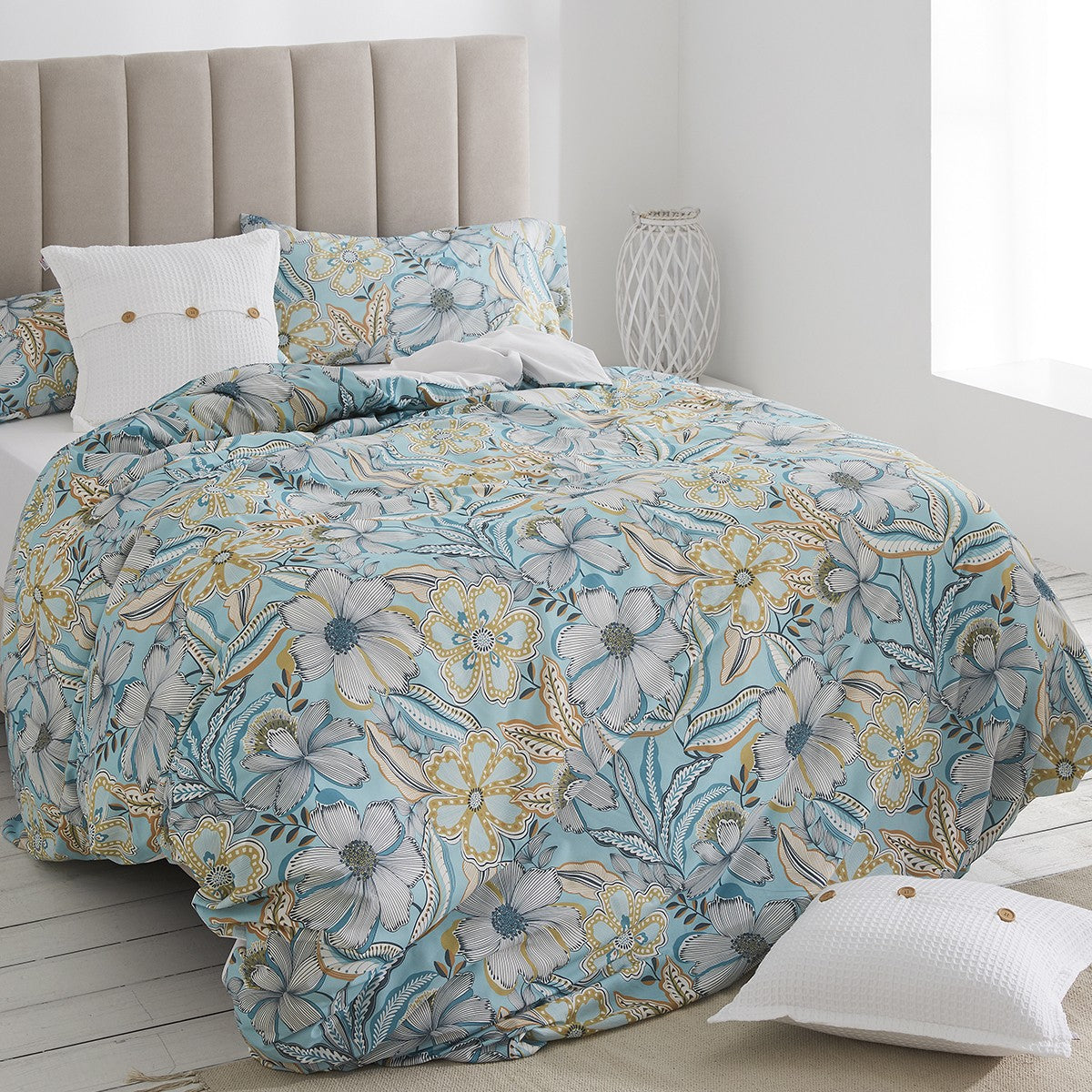 Dúo funda nórdica + almohada vilma complementos cojin banus