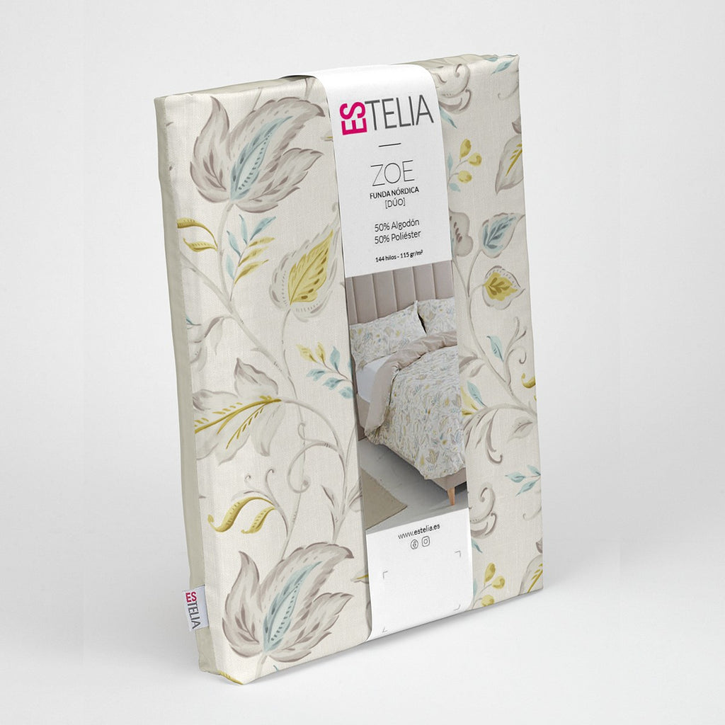 Dúo funda nórdica + almohada zoe presentacion bolsa